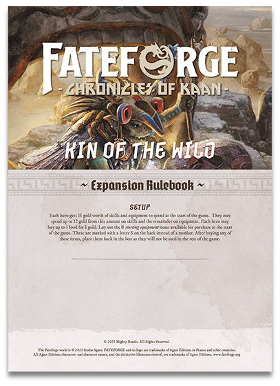 Kin of the Wild Rulebook